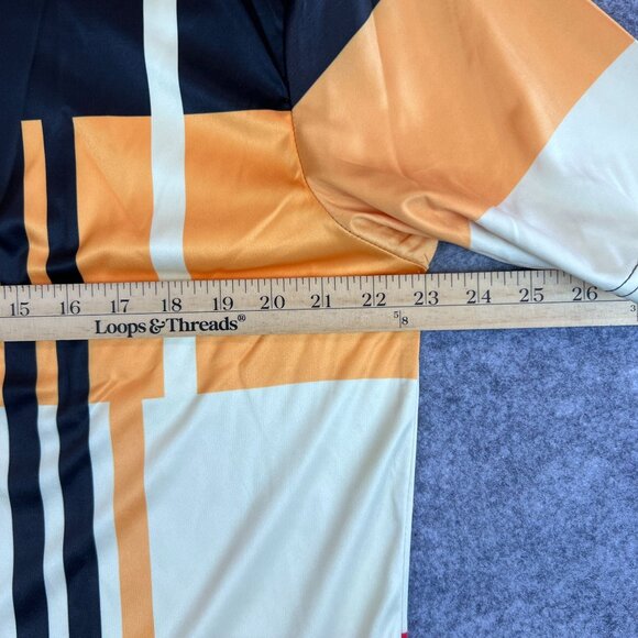 Set Of 3 Mens XXL Colorblock Polo Shirts SS 3 Button Collars Golf Casual Travel - Picture 12 of 16